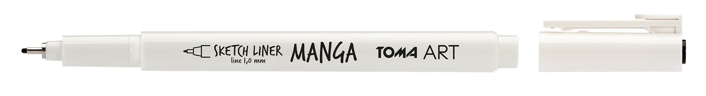 Cienkopis Manga czarny 1mm TO-346 Toma