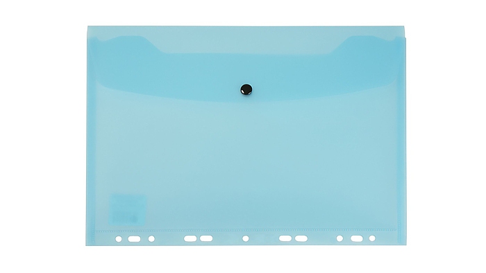 Teczka kopertowa A4 zawieszana PVC Biurfol niebieska