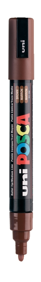 Marker Posca PC5M Uni brązowy