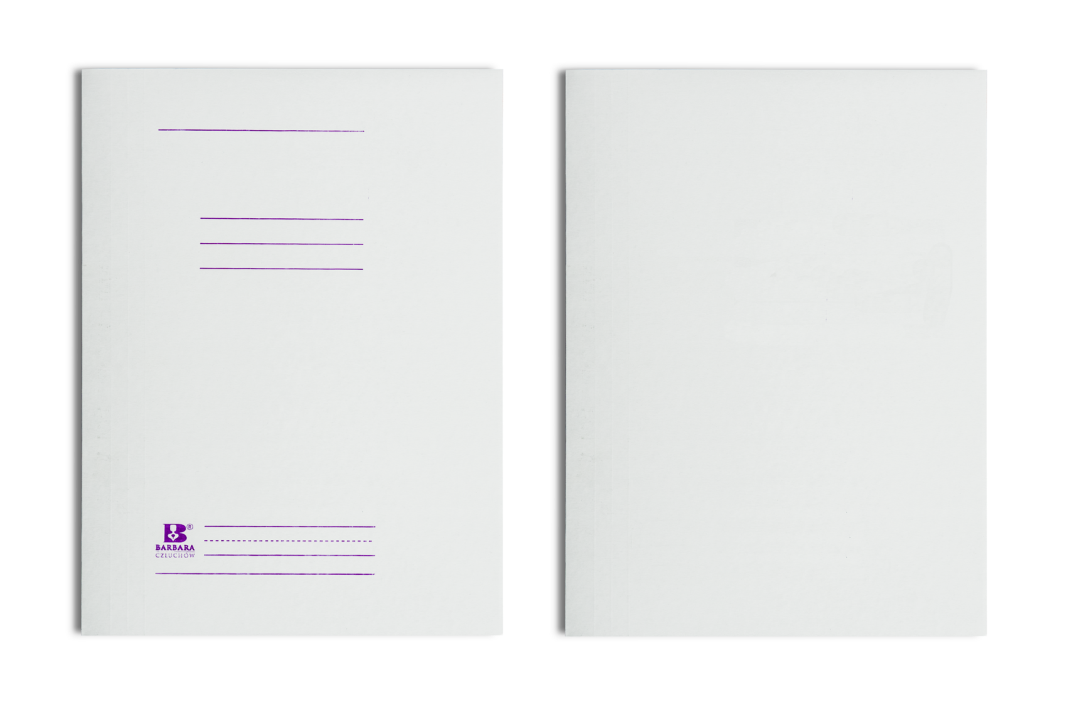 Skoroszyt z listwą A4 300g Barbara