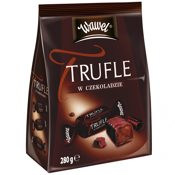 Cukierki Trufle w czekoladzie Wawel 245g