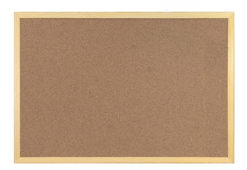 Tablica korkowa  50x70 w ramie drewnianej