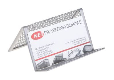 Wizytownik Z902 srebrny NET