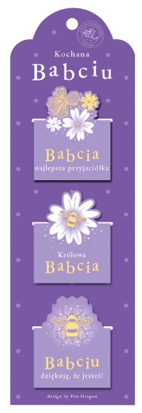 Zakładka Set Bees-Babcia Pan Dragon