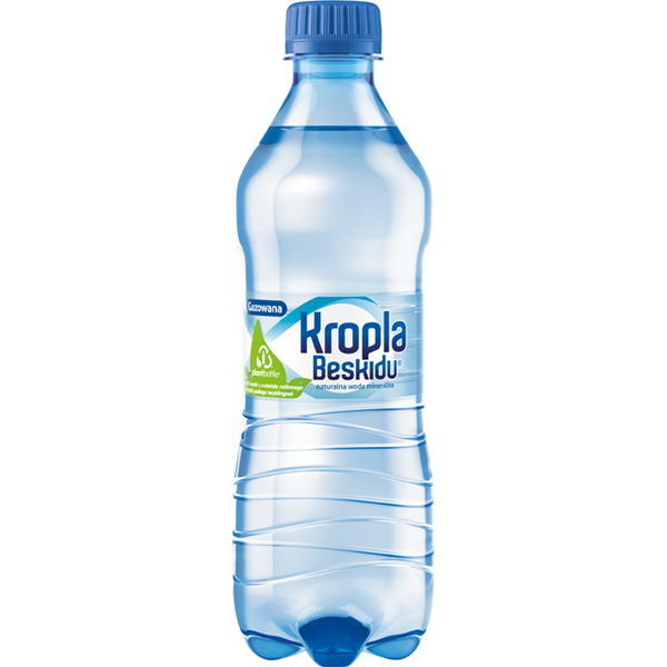 Woda Kropla Beskidu gazowana 0,5l