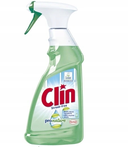Clin płyn do szyb spray 500ml Pro Nature