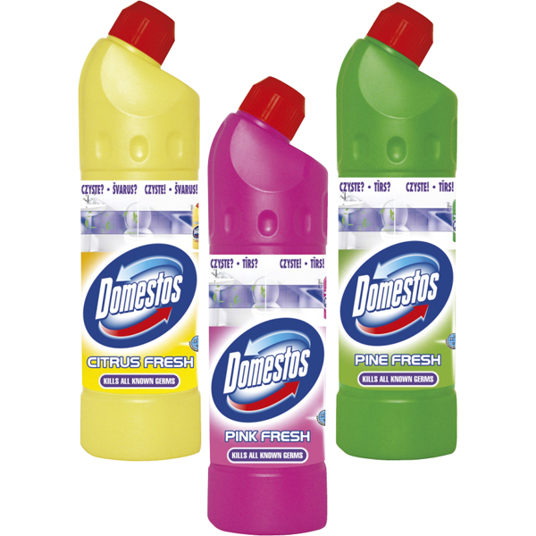 Płyn do WC Domestos Pine Fresh 750ml zielony