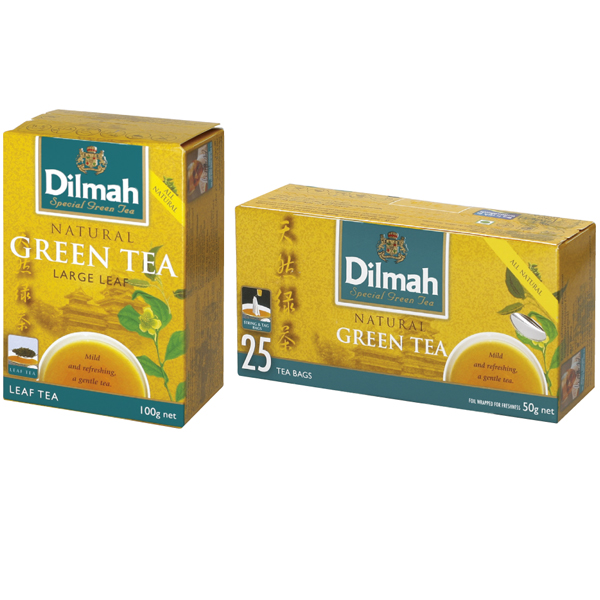 Herbata Dilmah Pure Green zielona liściasta 100g