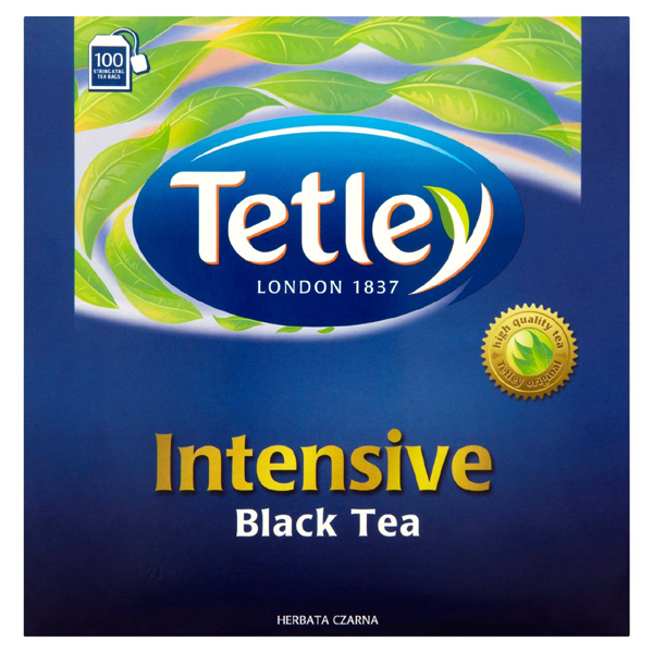 Herbata Tetley Intensive Black Tea 100 torebek