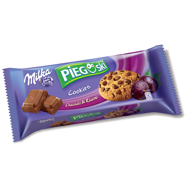 Ciastka Pieguski rodzynki