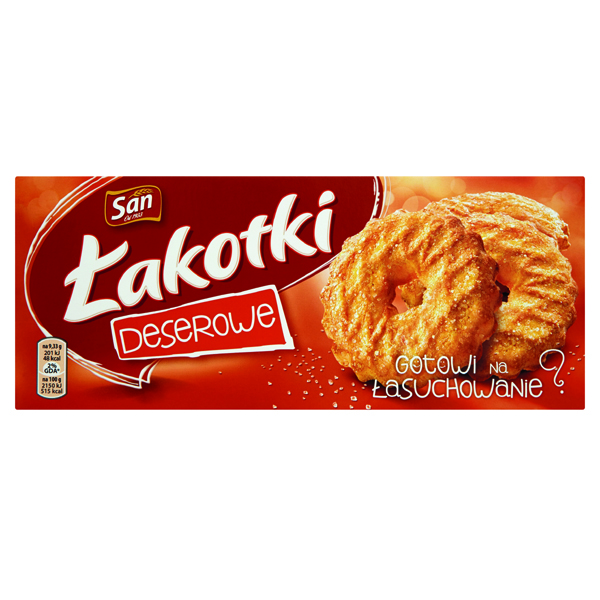 Ciastka Łakotki deserowe 168g