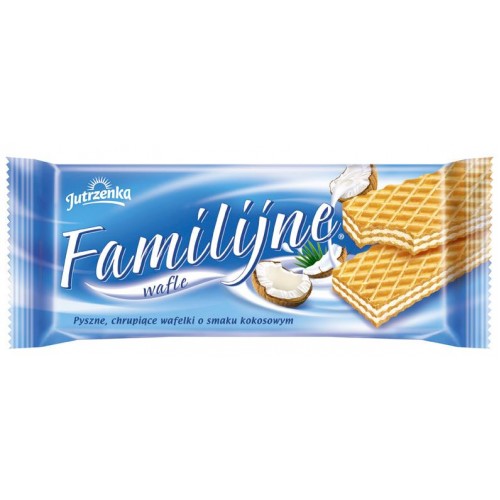 Wafle Familijne kokosowe 180g