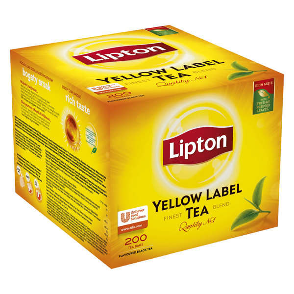 Herbata Lipton Yellow Label 200 torebek