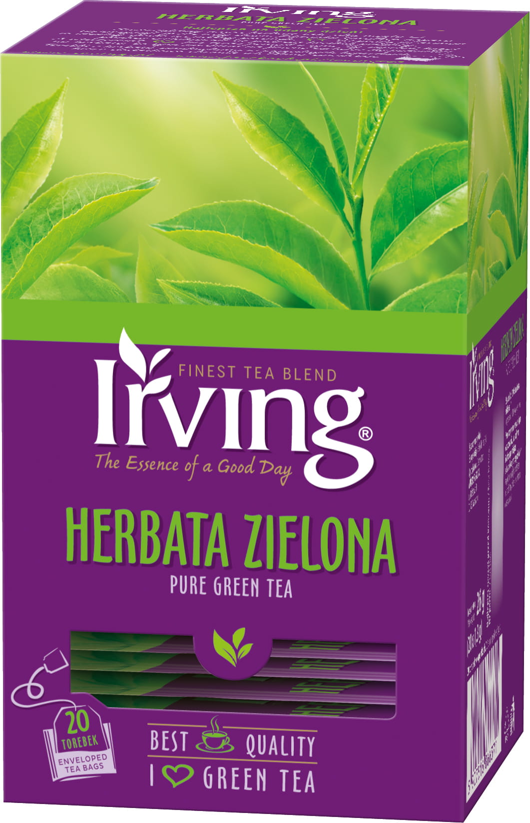 Herbata Irving zielona 20k