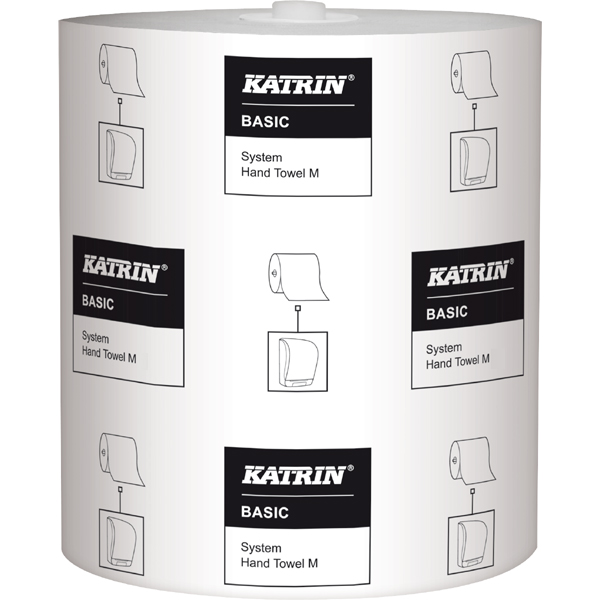 Ręcznik papierowy w rolce Katrin Basic System M biały 1szt.