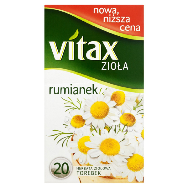 Herbata Vitax rumiankowa 20 torebek