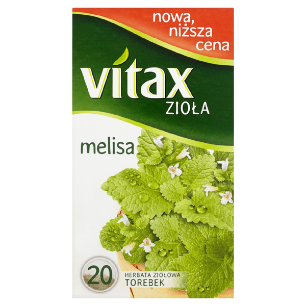 Herbata Vitax melisa 20 torebek