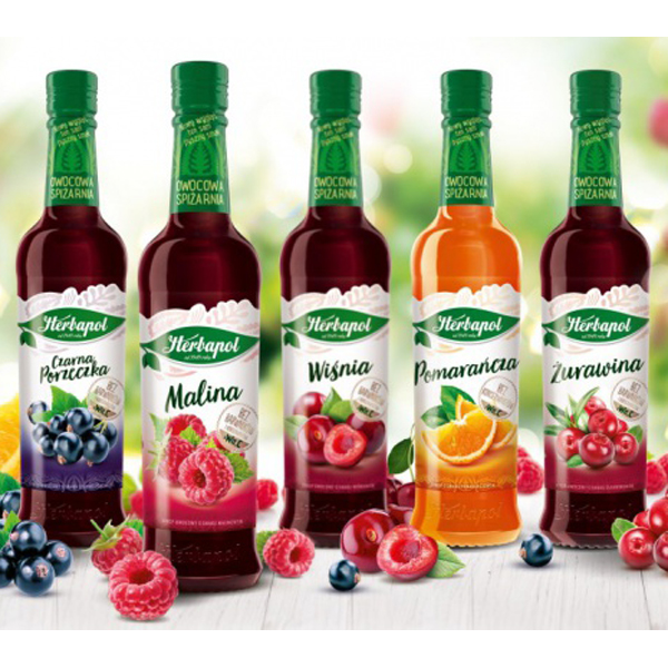 Sok Herbapol - MIX smaków czarna porzeczka