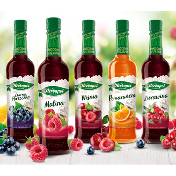 Sok Herbapol - MIX smaków malina 420ml