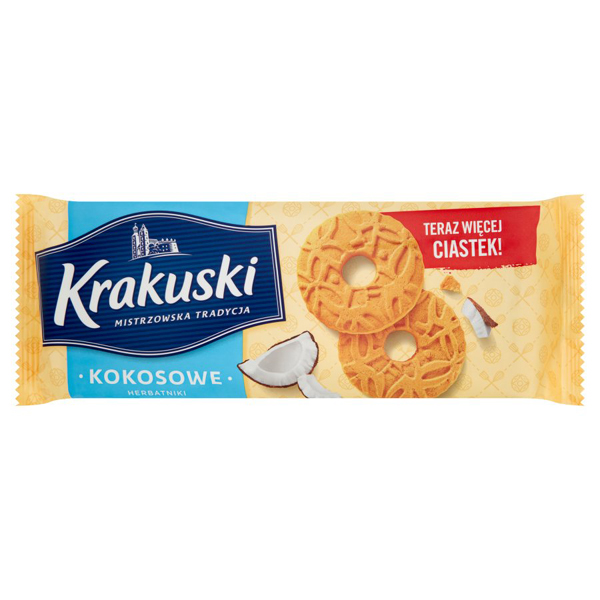 Ciastka Krakuski kokosowe
