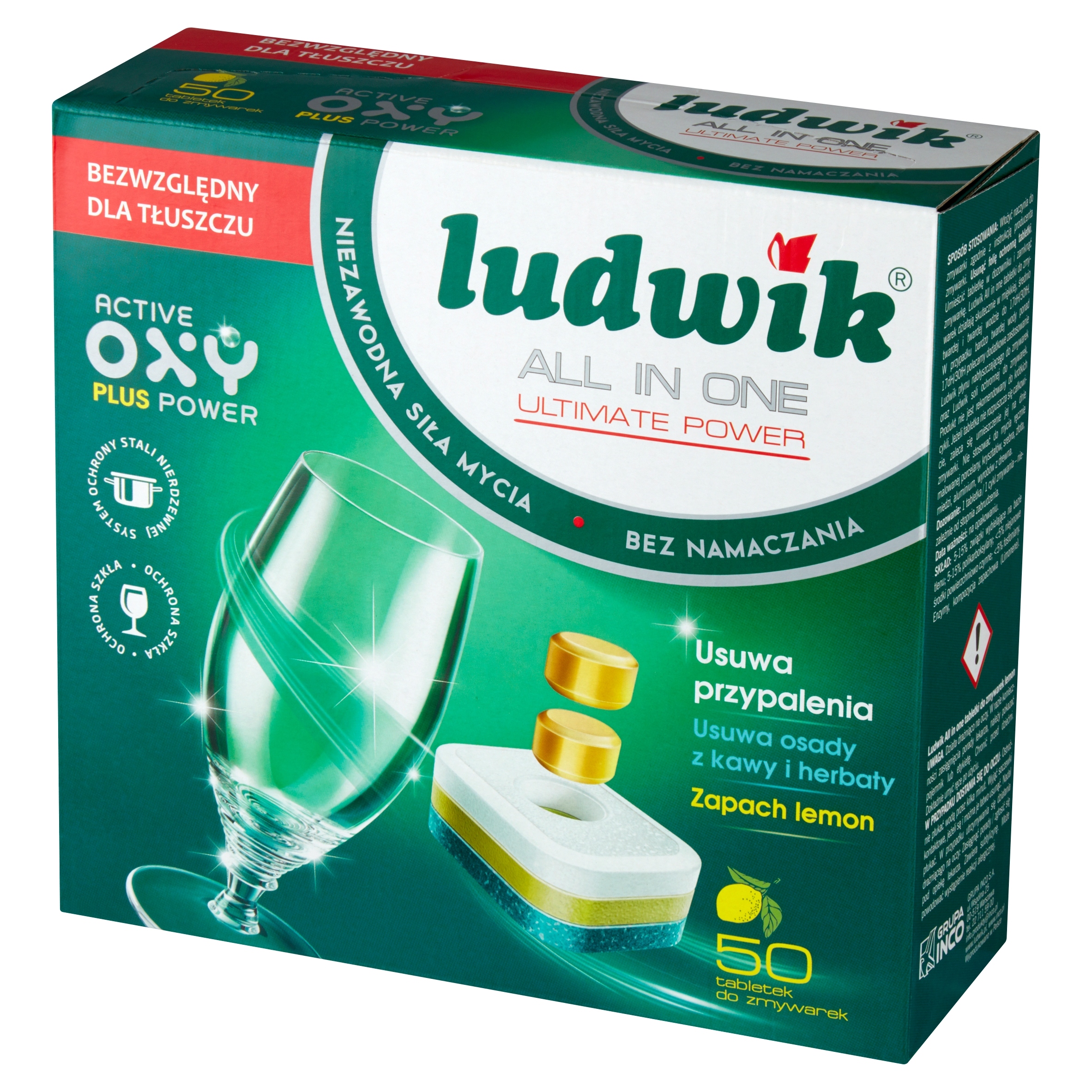 Tabletki do zmywarki (50/55) Ludwik
