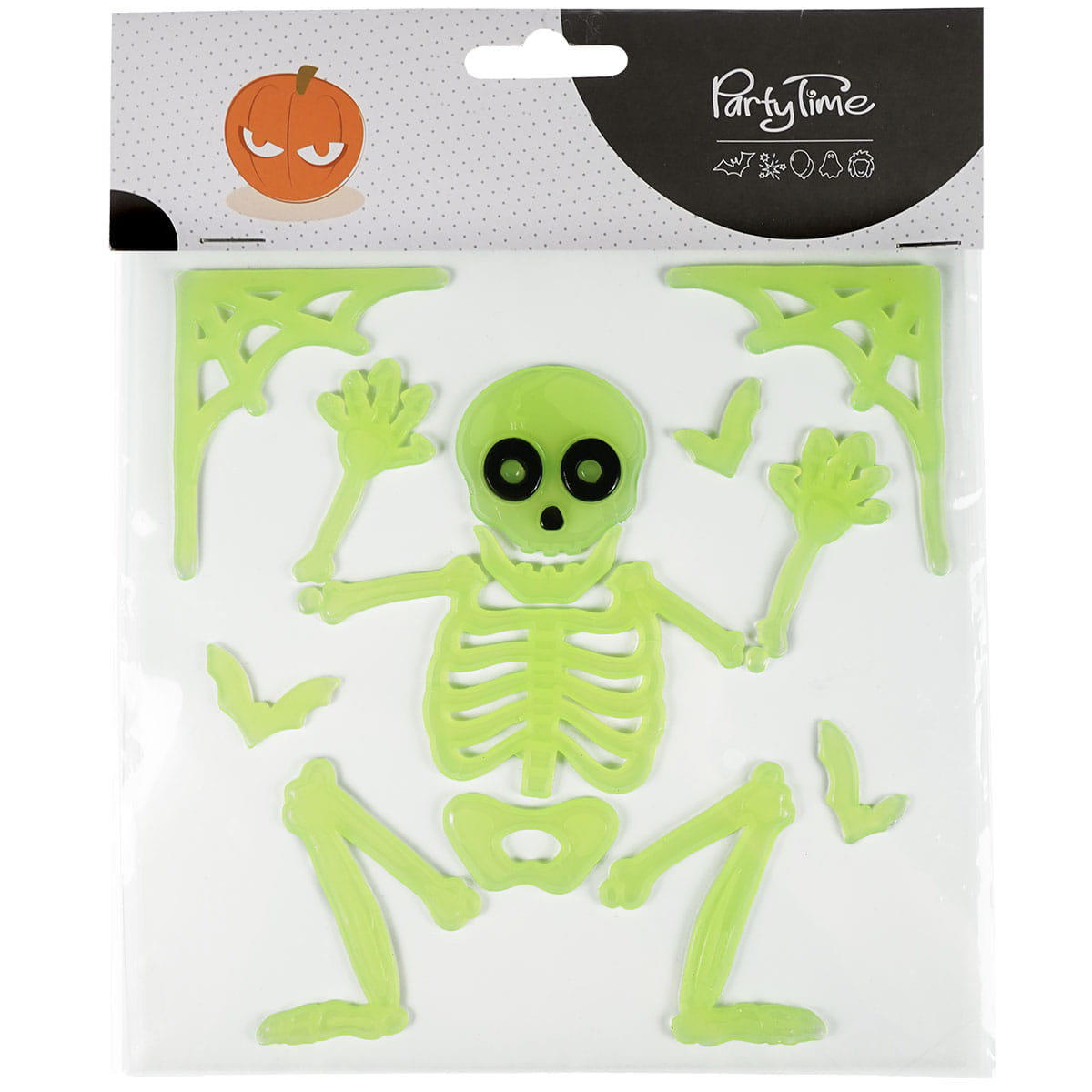 Żelowa dekoracja na Halloween świecąca w ciemności HA4916 Arpex