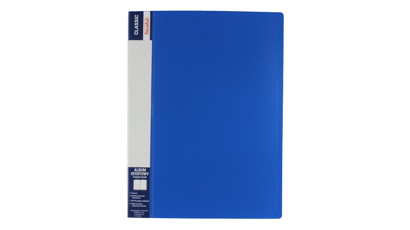 Album ofertowy Classic A4/10k Biurfol niebieski
