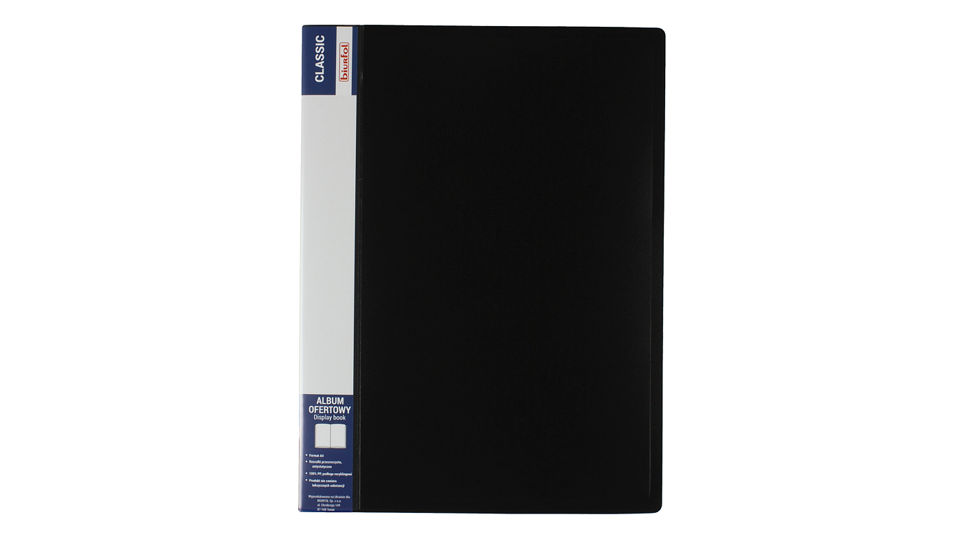 Album ofertowy Classic A4/10k Biurfol czarny