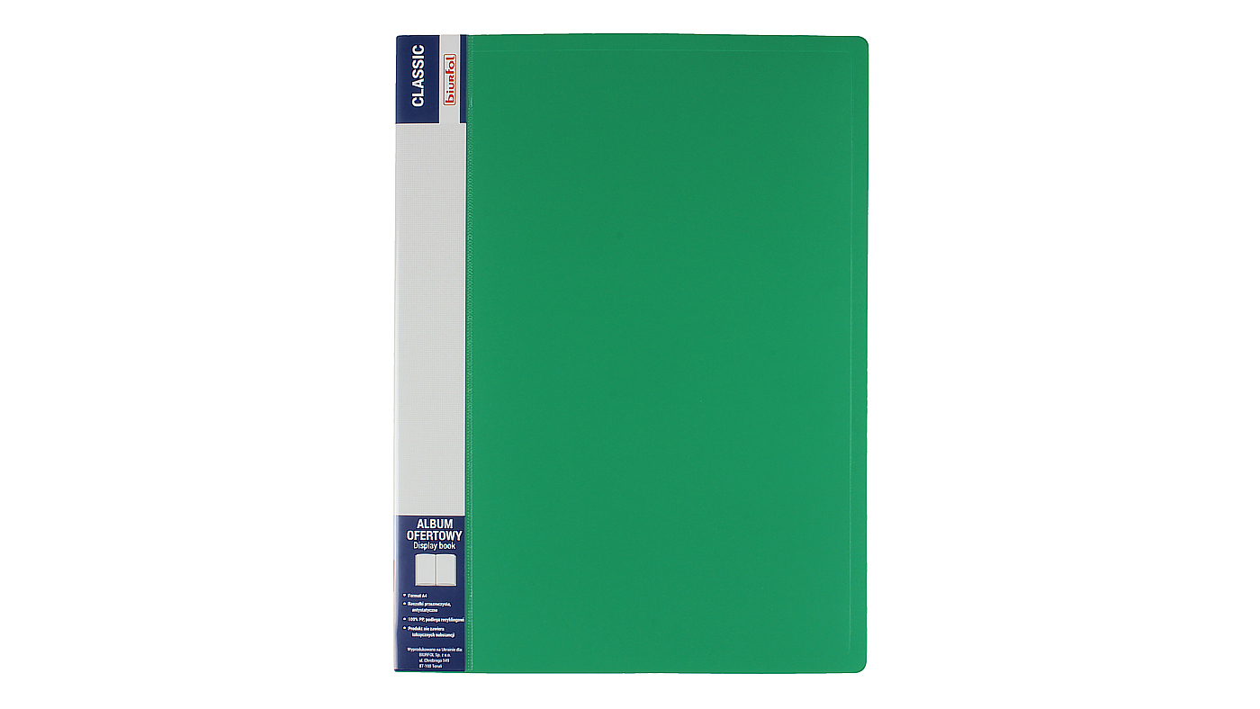 Album ofertowy Classic 40k zielony Biurfol
