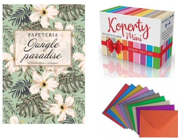 Papeterie i koperty ozdobne
