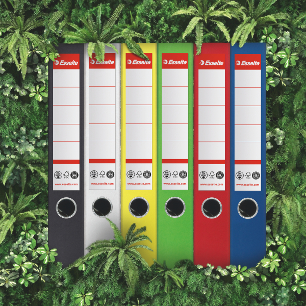 Segregator Esselte No.1 A4/50, neutralny pod względem emisji CO2, żółty