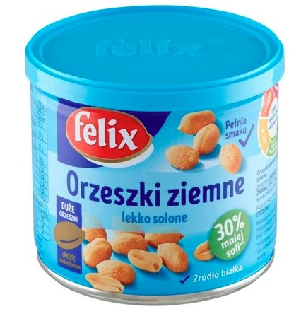 Orzeszki ziemne lekko solone 140g Felix