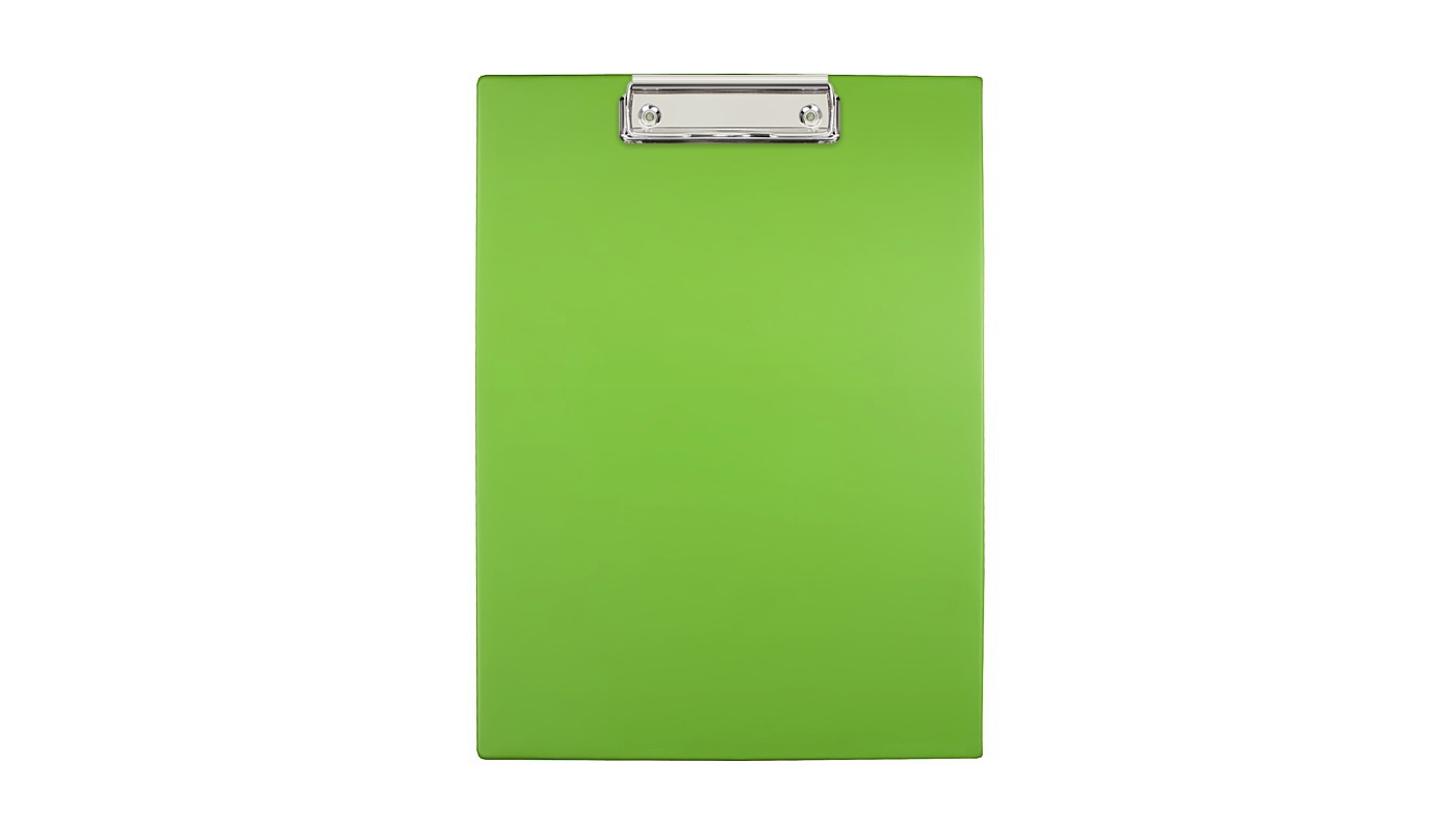 Podkład z klipem A4 New Colours Biurfol zielony