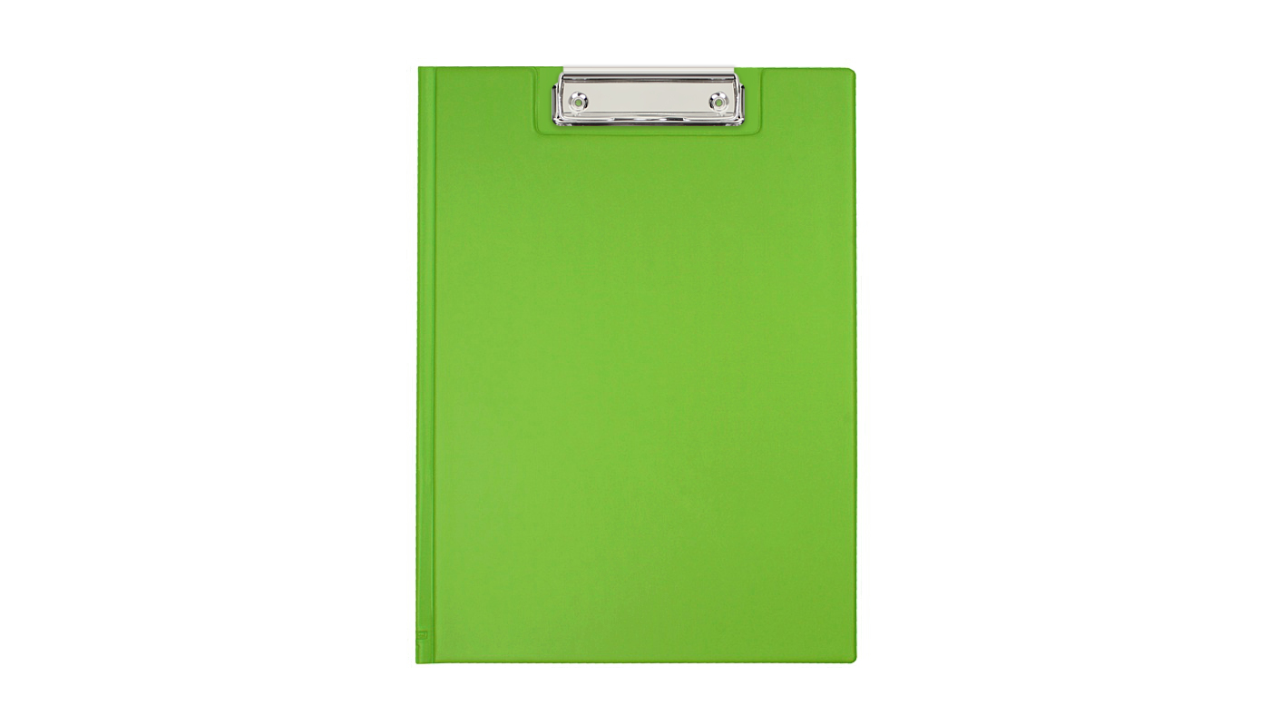 Teczka z klipem A4 New Colours Biurfol zielona