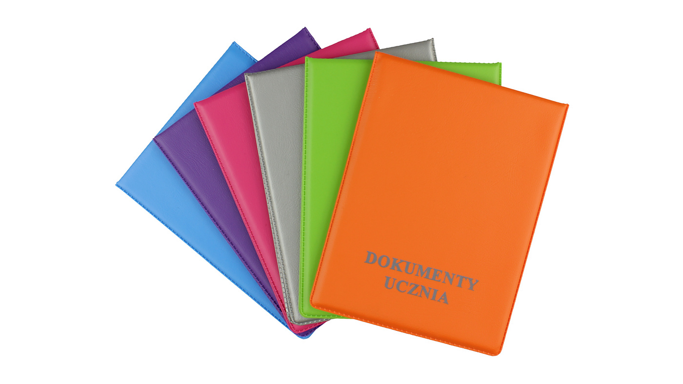 Okł. na dokum. ucznia pion mix new colours Biurfol KOD-11-00