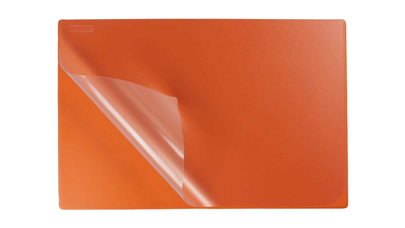 Podkład na biurko z folią 38x58 Biurfol pomarańczowy