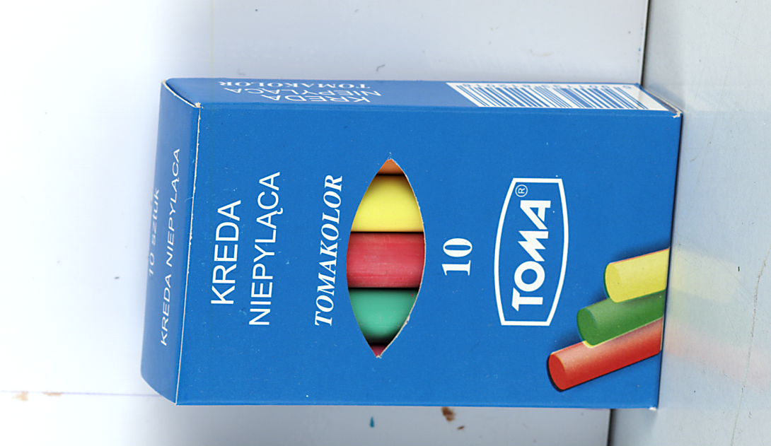 Kreda szkolna Toma 10szt. mix kolorów