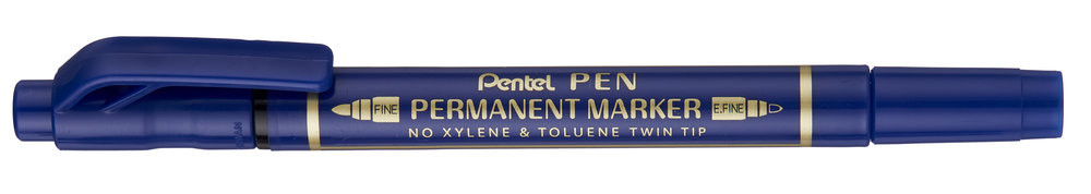 Foliopis dwustronny Pentel N75W-CE niebieski