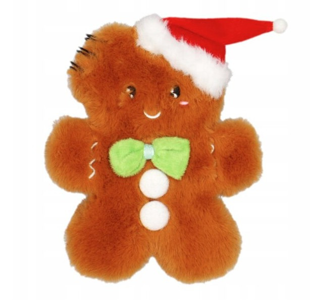 Kołonotes świąteczny pluszowy Ciastek Incood