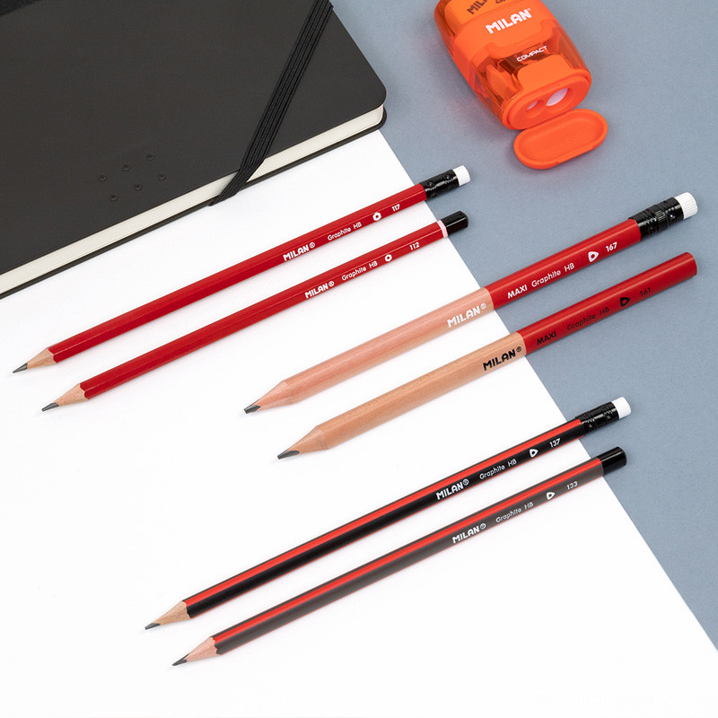 Ołówek trójkątny Maxi HB 1szt. Milan