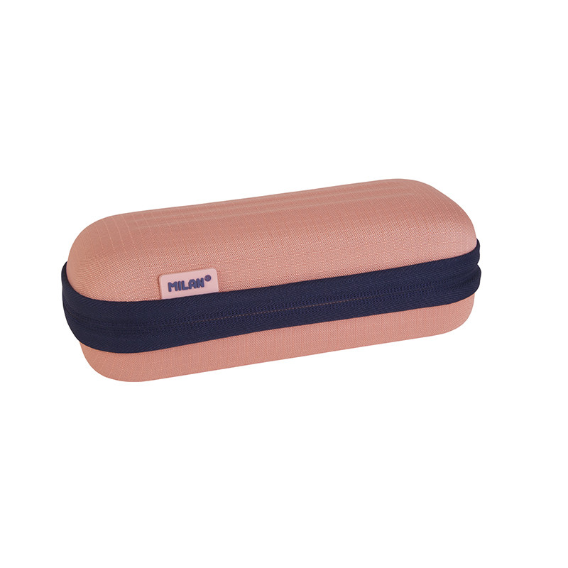 Piórnik owalny usztywniony MILAN SERIA 1918 różowy