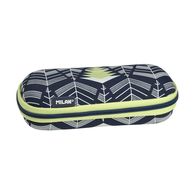 Piórnik owalny usztywniony MILAN THE YETI granatowy