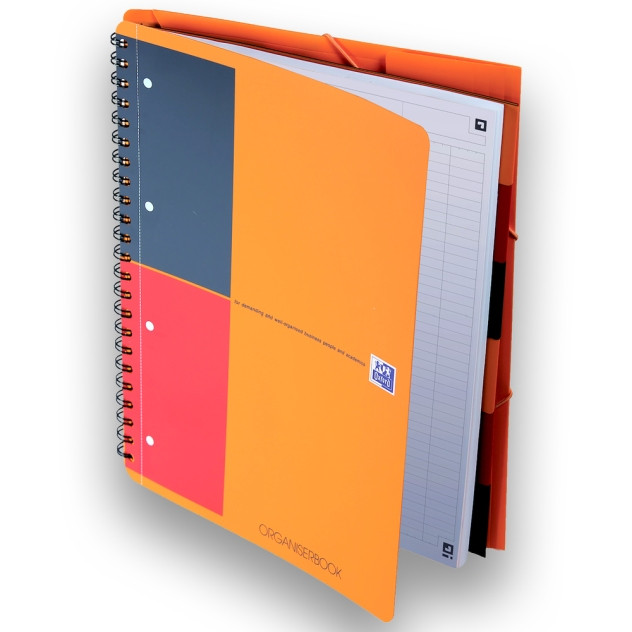 Kołonotatnik Oxford Organiserbook  A4+/80k. linia 100100462