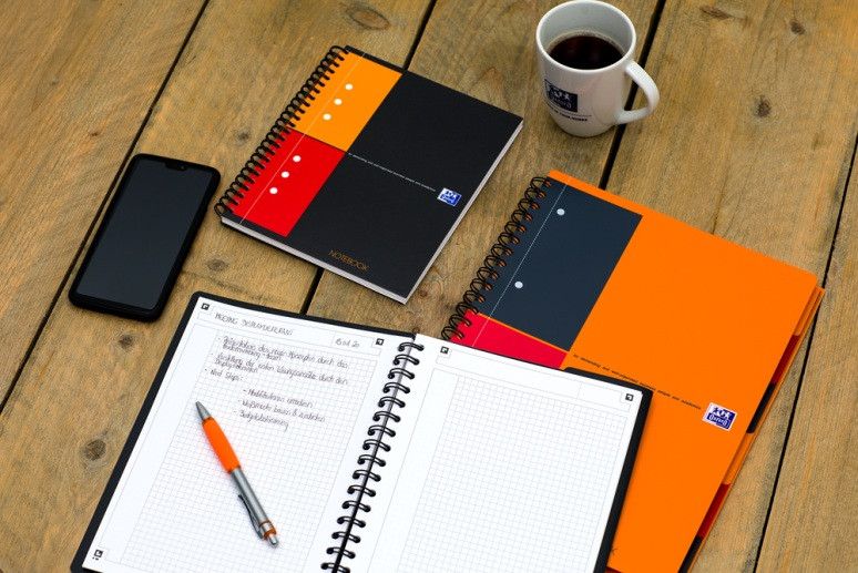 Kołozeszyt A5+/80 Oxford Meetingbook okładka PP