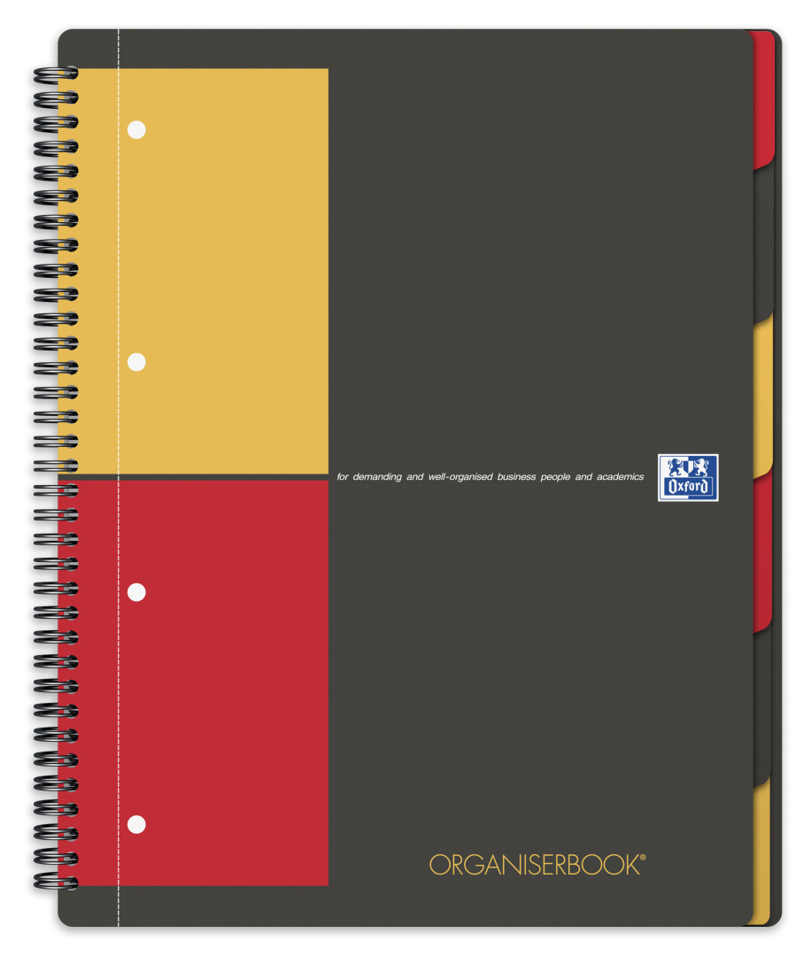 Kołonotatnik Oxford Organiserbook A4+/80k. kratka 100102777