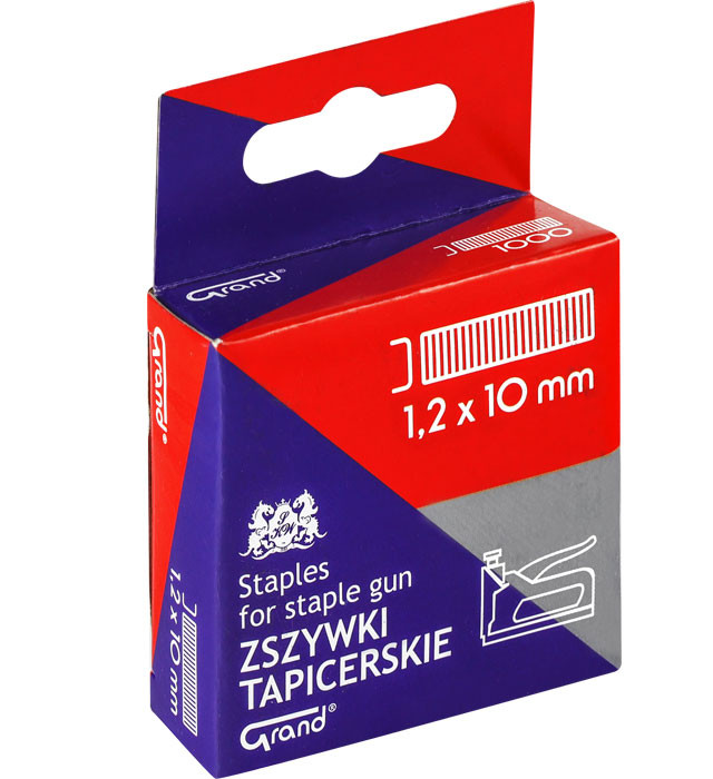 Zszywki do zszywacza tapicerskiego 1,2x10 Grand