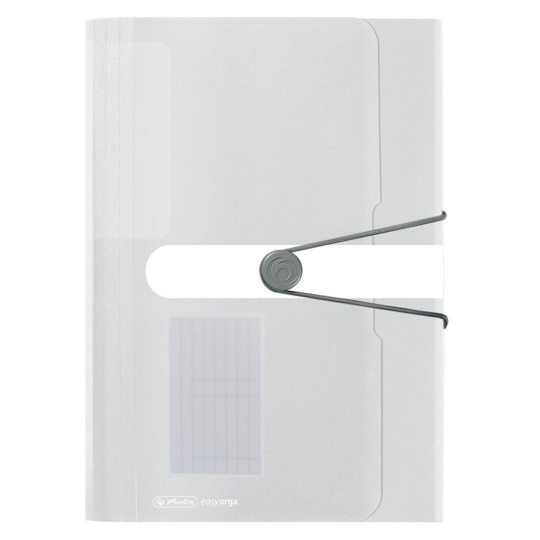 Teczka rozkładana A4 PP Easy Herlitz przezroczysta