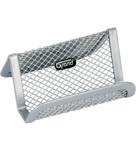 Stojak na wizytówki srebrny Grand