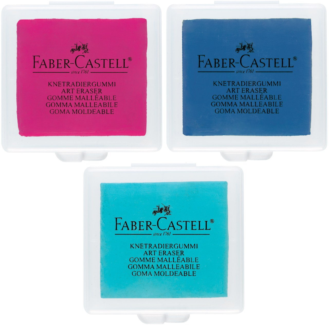 Gumka chlebowa mix kolor Faber-Castell