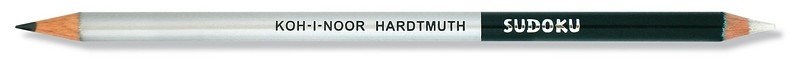 Ołówek grafitowo-gumowy Koh-I-Noor Sudoku 2B